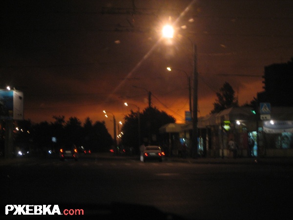 Взрыв на газопроводе(26.07.2007 Санкт-Петербург)