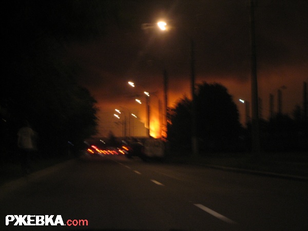 Взрыв на газопроводе(26.07.2007 Санкт-Петербург)