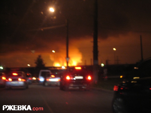 Взрыв на газопроводе(26.07.2007 Санкт-Петербург)